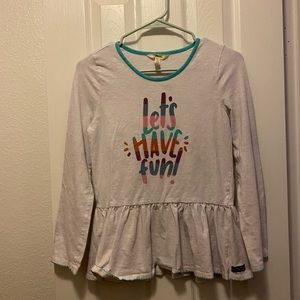 Girls MJ long sleeve top. 14